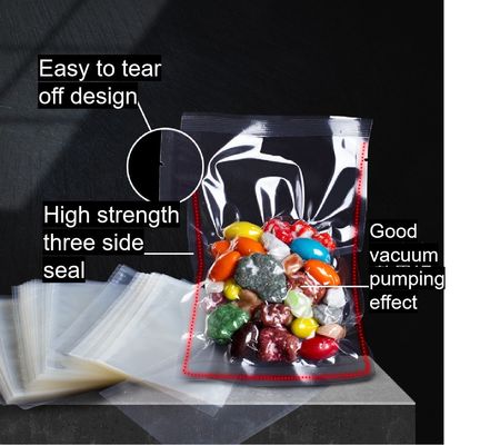 Heizdichtung Durchsichtiger Nylon-Laminat-Pee-Vakuumssack mit Koextrusion