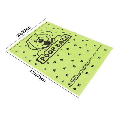 Einheit Roll Pet Dog Cat POP Plastikmüllbeutel für grüne und gesundheitliche Materialien