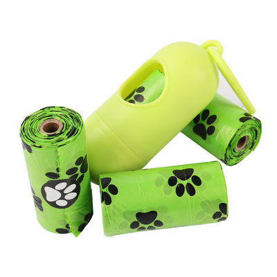 Einheit Roll Pet Dog Cat POP Plastikmüllbeutel für grüne und gesundheitliche Materialien