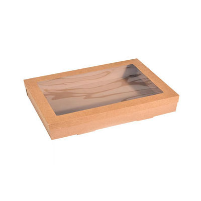 Spezialisierte Fastfoodpackung 25*36*8cm für chemische Zellstoffmasse und individuelles Drucken
