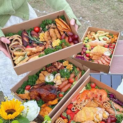Spezialisierte Fastfoodpackung 25*36*8cm für chemische Zellstoffmasse und individuelles Drucken