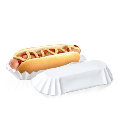 Einwegpackung für 6' Lebensmittel Weißflut Sandwiches Hamburger und mehr in aseptischer Box