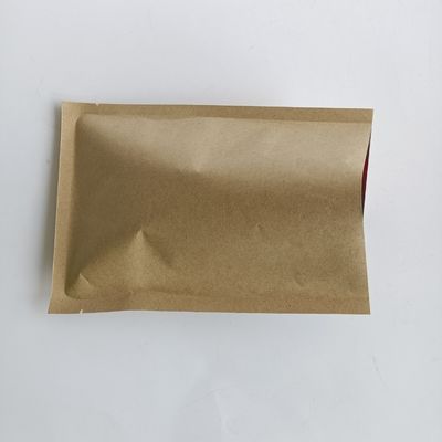 0.14MM Dicke Umweltschonende Kraftpapiertüte mit Aluminiumfolie und Gravurdruck