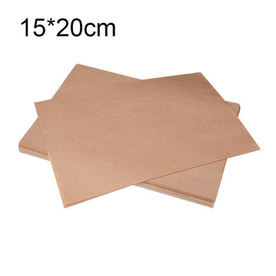 Strohpulpölproof Papier zum Mitnehmen Lebensmittel Bäckerei Pizza Pad Barbecue Pommes Frites