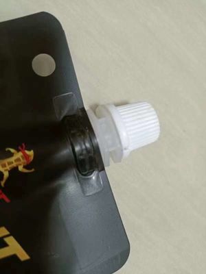 ASTM-zertifizierte CPE-PET-VA-PE-Spoutbeutel für Warmgetränke und Erdnussbutterverpackungen