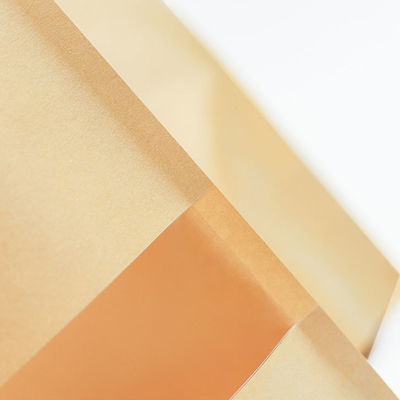 Bequeme braune Kraftpapier-Stand-up-Tasche mit Reißverschluss für einfache Handhabung und Lagerung