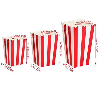 Customized Snack Popcorn Kartoffel Chips Taschen und Chips Süßigkeiten Brotboxen für das Kino Takeout