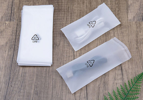 30-200 Dicke Weißfarbene CPE-Plastiktüte zur elektronischen Verpackung und Lagerung