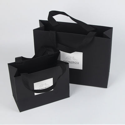 Geschenktaschen Kaufpapiertasche für Boutique-Einkaufstaschen