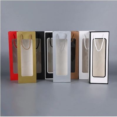 Luxuspapier, Premium-Marken-Verpackung, Weinflaschen, Taschen für Whisky-Alkoholgeschenke