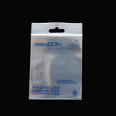 LDPE-Material Individualschmuck Kleine wiederverwendbare Ziplock-Tasche mit SGS65-Zertifizierung