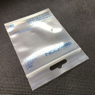 LDPE-Material Individualschmuck Kleine wiederverwendbare Ziplock-Tasche mit SGS65-Zertifizierung