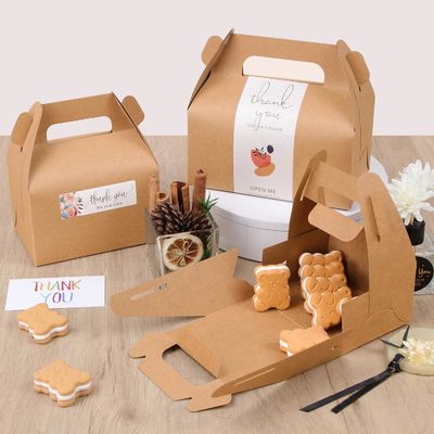 Einweg-Bäckerei-Karte mit Handgriff
