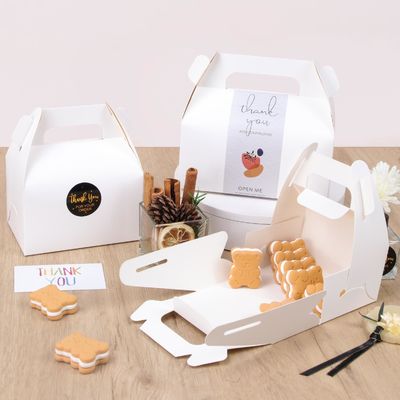 Einweg-Bäckerei-Karte mit Handgriff