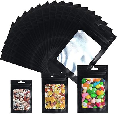 Custom Logo Case Opp Clear Packaging Laminate Plastiktüten wieder verschließbare Taschen für Kosmetik