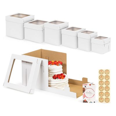ISO9001-zertifizierte Tauschkuchen für Hochzeiten und Geburtstage 10x10x5 20x20x8