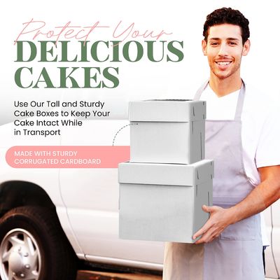 ISO9001-zertifizierte Tauschkuchen für Hochzeiten und Geburtstage 10x10x5 20x20x8