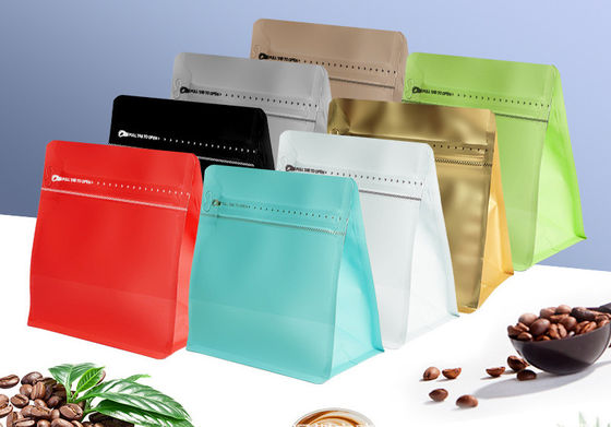 Reines individuell bedrucktes Produkt LDPE Kaffeebohnen Verpackungstüte für andere Lebensmittel Teebeutel Nüsse