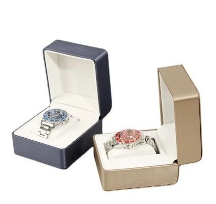Custom Logo Karton Leere Uhrkaste für Schmuckstücke Pack-Box Verpackung aus Papier