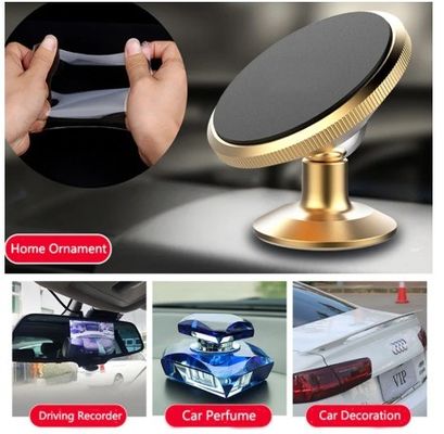 Waschbares Nano-Doppelseitiges Band für Haken/Küche/Badezimmer 1 mm/2 mm x 50 mm Transparent
